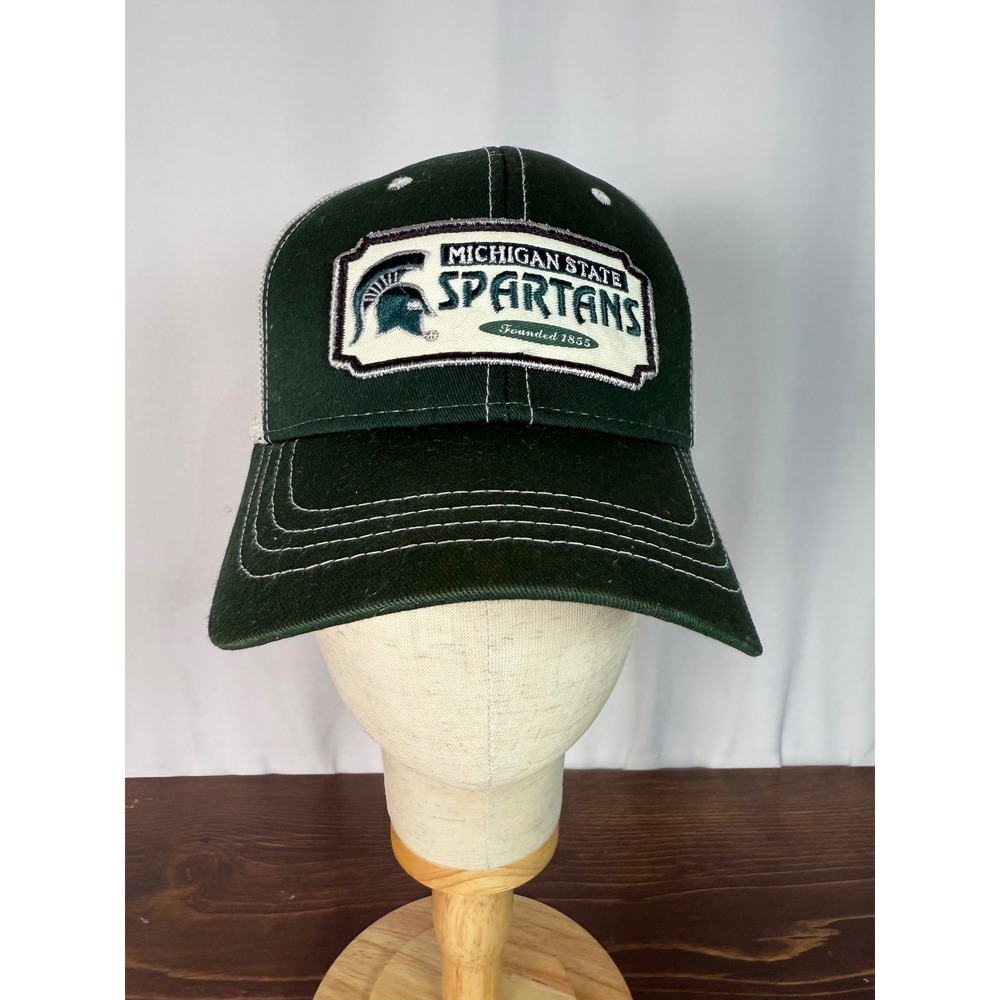 VTG Michigan State Spartans Zephyr Trucker Hat NCAA Baseball Cap‎ Snapback
